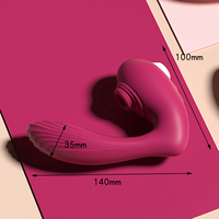 Potente Vibrador AV, Estimulador de Clítoris y Vagina, Vibrador de Punto G, Dildo Vibrante, Juguete Sexual para Mujeres Adultas, Masajeador Vibrador AV