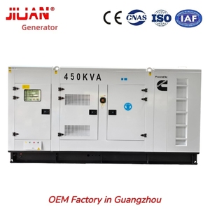 Générateur diesel Dongfeng 6ZTAA13-G2 en stock à Guangzhou, 450 kVA 400 kVA, refroidi par eau, 60 Hz, pour le <span class=keywords><strong>Venezuela</strong></span> - Product Image 1