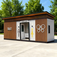 Wecare Toilettes mobiles de luxe pour l'extérieur, remorque de toilettes portable avec construction en tôle galvanisée, garantie 1 an, utilisation en camping