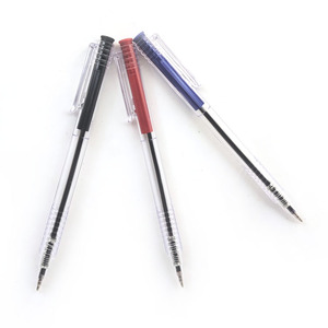 Stylos à bille rétractables en plastique de 1,0 mm en gros, impression UV avec logo personnalisé, encre multicolore pour usage professionnel/éducatif/bureau - Product Image 4
