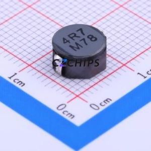CDRH8D43NP-4R7NC ตัวเหนี่ยวนำไฟฟ้าแบบ SMD,8x8 มม. ( ค่าความเหนี่ยวนำ: 4.7uH )( ความแม่นยำ: 30% กระแสไฟฟ้าที่กำหนด: 4.6A ) - Product Image 1