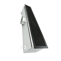 Boîte de ventilation flexible avec grille linéaire, boîte de ventilation murale pour système de ventilation commercial et résidentiel