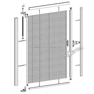 <span class=keywords><strong>Mosquitera</strong></span> enrollable <span class=keywords><strong>para</strong></span> armario de cocina, puertas enrollables de malla de fibra de vidrio, <span class=keywords><strong>puerta</strong></span> de pantalla retráctil <span class=keywords><strong>para</strong></span> puertas correderas - Product Image 5