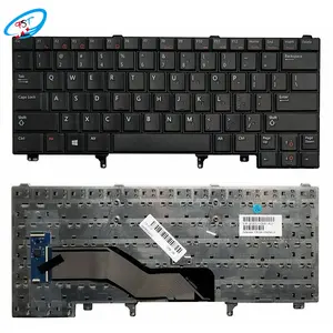 डी एल एल के लिए कारखाना थोक नया लैपटॉप e6420 e6430 e6440 e6220 e6320 e6330 e5430 बैकलाइट कीबोर्ड के बिना