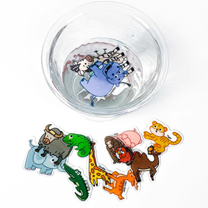 Tpe Gel grueso se aferra Jalea extraíble Ventana Gel se aferra Pegatina Tpr Estático Ventana Gel Calcomanía - Product Image 4