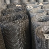 Maille de fil métallique ondulé en acier inoxydable 304 316 316L, maille tissée robuste pour écran vibrant de carrière minier, filtre et clôture