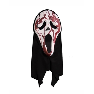 Disfraz de Halloween de Grim Reaper con Máscara de Fantasma Gritón de EVA, Accesorios de Disfraces Aterradoras para Fiestas de Disfraces y Casas Encantadas - Product Image 3