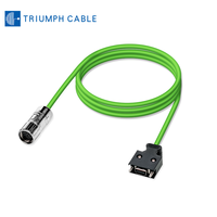 Cable de comunicación industrial V90 Cable de señal preensamblado 6fx3002-2ct12 Cable codificador de servo adecuado para Siemens
