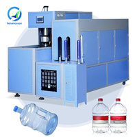 Máquina Sopladora de Botellas Semiautomática OCEAN de 1l, 10l, 5 Galones y 20 Litros