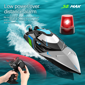 Barco RC Profesional 88RC S2 sin Escobillas, 90KM/H de Alta Velocidad, 4 Canales, Listo para Usar, <span class=keywords><strong>Lancha</strong></span> de Carreras a Control Remoto - Product Image 1