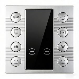 Panneau de commande en acrylique noir imprimé en soie, anti-rayures, avec écran LCD pour onduleur solaire et équipement électrique - Product Image 2
