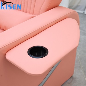 Station de manucure multifonctionnelle KISEN, fauteuil de pédicure électrique avec massage par pétrissage, pour salon de beauté des ongles - Product Image 5