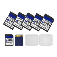 Tarjeta SD Grande de 8MB/V30/V60 para Memoria, Capacidad de 256MB, Clase 10, Velocidad Micro, Varios Interfaces