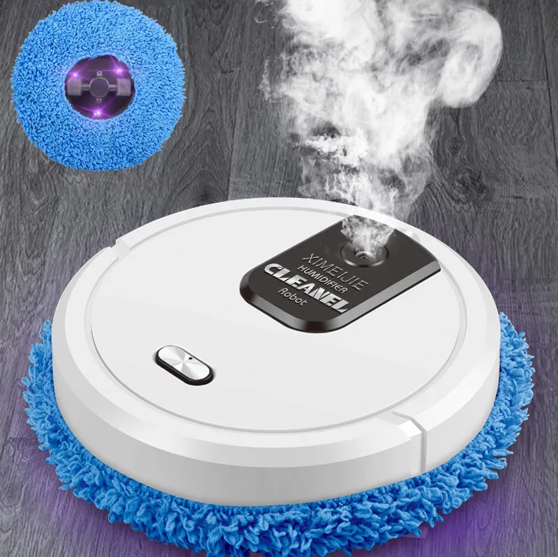 Automatic Mist Spray Smart Robot Home Mop Dry Wet Floor Sweep Dust Cleaning Machine Appliances Vacuum Cleaner Robot