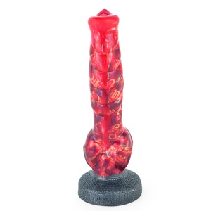 Nuevo juguete sexual de silicona líquida con forma de nudo, consolador anal de animal suave con forma peculiar para mujer - Product Image 1