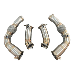 AKS Fallrohr für BMW X5M F95 X6M F96 S68 4.4T Racing Fallrohr - Product Image 1