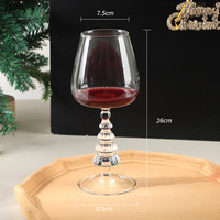 Weihnachtsbaum-Design Nordisches Trinkglas Hochwertiges Borosilikatglas Weingläser für Bars und Zuhause