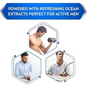 Nivea Men Chống mồ hôi Roll-On 48 giờ chiết xuất đại dương tươi hoạt động lâu dài dưa chuột hương thơm không cồn - Product Image 2