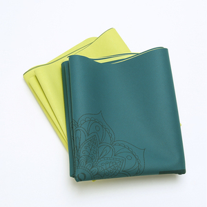 Tappetino da palestra <span class=keywords><strong>Yoga</strong></span> Eco-Friendly per l'allineamento del corpo in gomma da viaggio nero tappetino <span class=keywords><strong>Yoga</strong></span> con borsa - Product Image 6