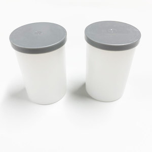 Fornitura di fabbrica Contenitori in plastica calibro 35mm Bianchi per pellicola con coperchi grigi Vuoti - Product Image 5