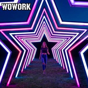 ซุ้มโค้งไฟ LED WOWORK ปี 2026 สำหรับงานแต่งงาน งานปาร์ตี้ และงานอีเว้นท์ต่างๆ พร้อมไฟ RGB - Product Image 6
