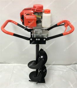 โรงงานผลิตเครื่องเจาะดินขนาด 52 ซีซี เครื่องเจาะดินแบบเกลียว - Product Image 2