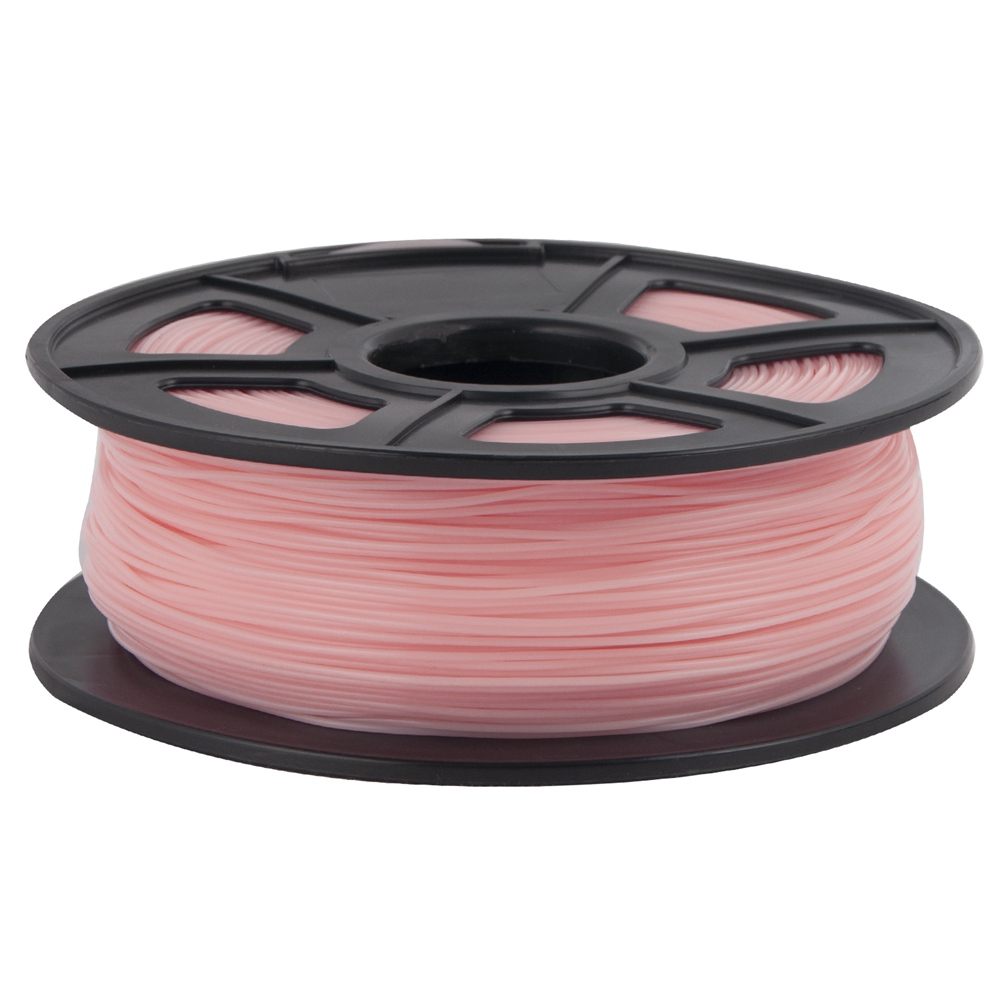 卸売PETG材料3Dプリントフィラメント透明ピンク1.75mm 1KG1ロール良質