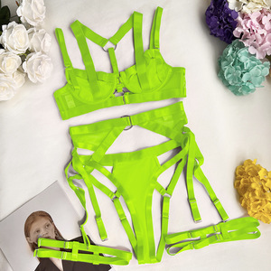 Offre Spéciale Haute Qualité Femmes <span class=keywords><strong>Porte</strong></span>-Jarretelles Lingerie Sexy Bandage Sous-Vêtements avec Multi-Couleurs Tailles L - Product Image 5