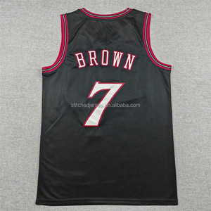 Camiseta de Baloncesto Cosida Estilo Moderno para Hombre 2026, VJ Edgecombe, Jaylen Brown, Joel Embiid 3, Iverson, Tyrese Maxey, Paul George, Tallas S-2XL - Product Image 5