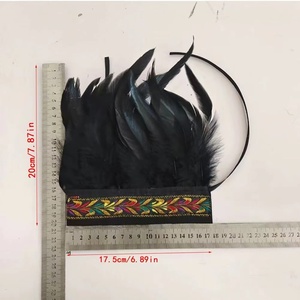 Guantes de Plumas Góticos para Espectáculos Festivos, Carnaval, Navidad, Baile Latino y <span class=keywords><strong>Flamenco</strong></span>, Eventos de Boda, Atuendo Retro y Picante - Product Image 2