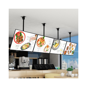 illuminated ultra super thin slim LED light box Led Menu Board Magnetic Light Box For Restaurant Shop