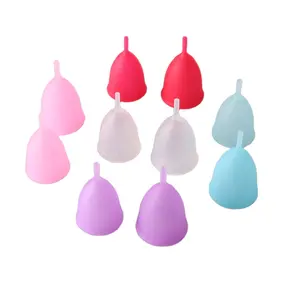 Hot Verkopende Groothandel Private Label 100% Medische Siliconen Herbruikbare Organische Menstruatie Cup