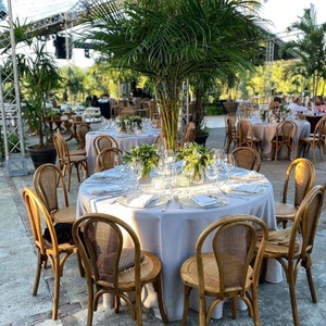 Silla de Ratán Estilo <span class=keywords><strong>Viena</strong></span> DISHI, Estructura de Madera Maciza para Banquetes, Bodas, Restaurantes, Cocina, Muebles de Exterior para el Hogar - Product Image 6