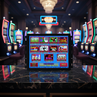 19-Zoll 4:3 Infrarot-Touchscreen-Gaming-Monitor 60Hz 1280*1024 Open-Frame-Bildschirmmonitor RS232 3M Seriell Optional Bally Skill Game Monitor