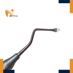 Spatule d'excavatrice en acier avec poignée de cuillère dentaire Accessoire de remplissage réparateur de nettoyage manuel des dents pour équipement de thérapie orale - Product Image 1