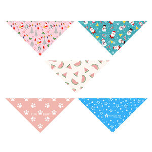 Accesorios personalizados para perros, bandanas para perro, bufanda, toalla triangular, accesorios para mascotas - Product Image 1