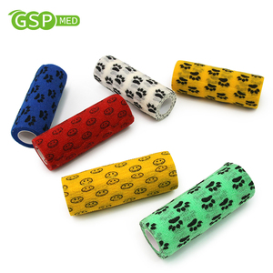 Mẫu Miễn Phí GSPCARE Băng Quấn Thú Y Tự Dính In Màu Tùy Chỉnh Bảo Vệ Thể Thao Băng Co Giãn Gắn Kết - Product Image 6