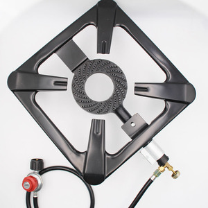 Quemador de hierro fundido para parrilla de propano para exteriores con manguera y regulador ajustable para cocinar, hornear y barbacoa - Product Image 2