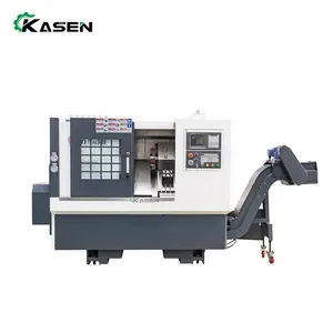 Taiwan High Rigidity inclined bed cnc lathe TCK6340 cnc lathe turning machining center