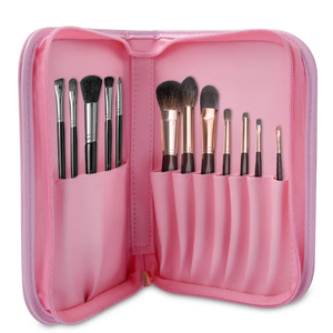 Customized Luxury <b>Makeup</b> <b>Brush</b> Holder & Pouch with PU Material Fashion Durable Cosmetic Packaging Customizable Design - Product Image 2