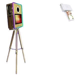 Suministros para fiestas Dslr Photobooth Machine Portable Photo Booth Shell Wedding Selfie Photo Booth Kiosk con pantalla táctil - Product Image 4