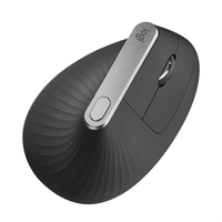 Souris ergonomique sans fil Logitech MX Vertical pour droitiers, 4 boutons, 1000 DPI, multifonction, 2,4 GHz, rechargeable par USB, pour le bureau