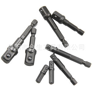 Adaptador de vástago para taladro Mr Drill, cuadrado de 1/2 pulgada a hexagonal de 1/4 pulgada, con rótula, para reparación industrial y automotriz, juego de 8 piezas - Product Image 2