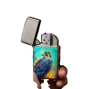 Encendedor USB Recargable al por Mayor en Francia, Encendedor de Cigarrillos a Prueba de Viento con Bobina, Diseño Delgado y Portátil Tipo Bolígrafo - Product Image 4