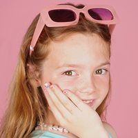 Mode PVC époxy autocollant 3D amovible pour les filles bricolage gemme ongles et boucle d'oreille décoration personnalisable