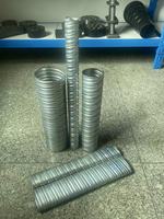 Tubes en plastique/métal galvanisés pour la construction en béton
