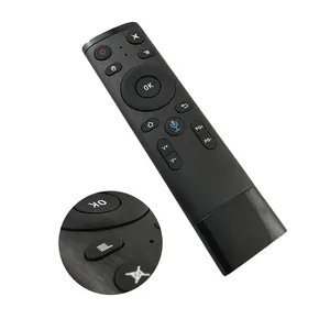 Grosir game controller tv netflix-Q5 Mini Keyboard Suara Smart Remote Control dengan USB Receiver 2.4GHz Mikrofon Nirkabel Udara Mouse untuk Android TV Box pc