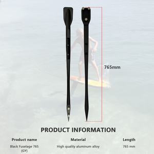 Fuselage en aluminium GY 765 pour wingfoil, surf, planche à voile, kitesurf, efoil, SUP, accessoire pour board foil, hydrofoil. - Product Image 2