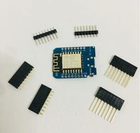 Placa de Desarrollo WIFI ESP8266 ESP-12 ESP-12F CH340G CH340 USB D1 Mini, Placa IOT NodeMCU Lua D1 Mini de 3.3V con Pines
