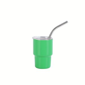 Gobelet isotherme miniature multicolores en acier inoxydable, pour voiture et voyage - Product Image 1